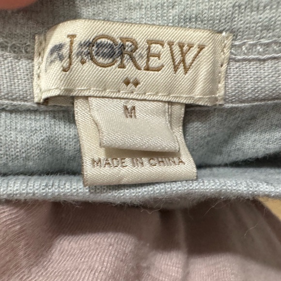 J. Crew Gray Sequin Trim Sweatshirt, size Medium - Picture 4 of 5